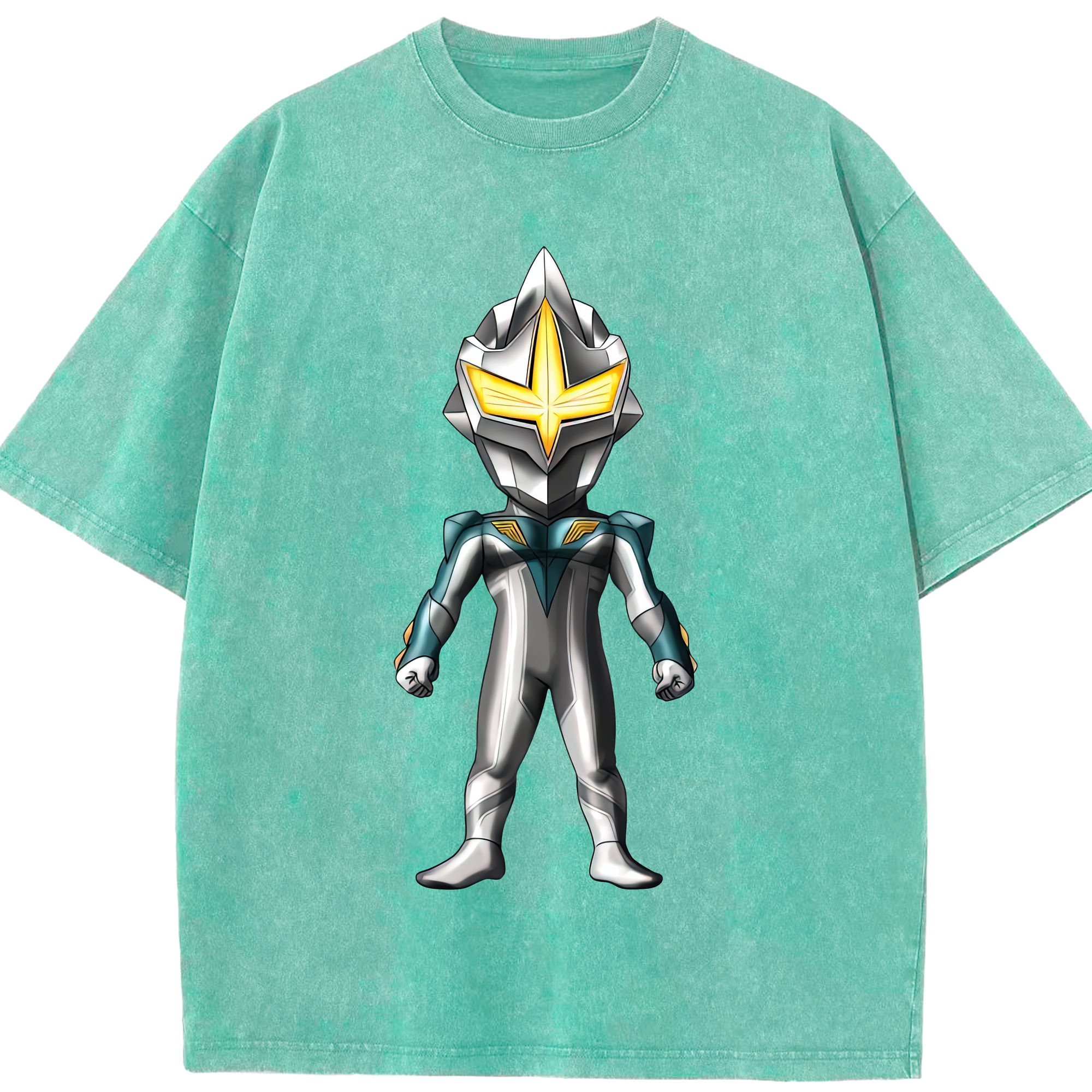 （画像用） ウルトラマン Ultraman 綿100% ヴィンテージ風 半袖Tシャツ（フロントプリント）